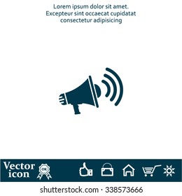 Megaphone icon
