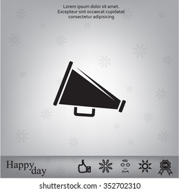 Megaphone icon