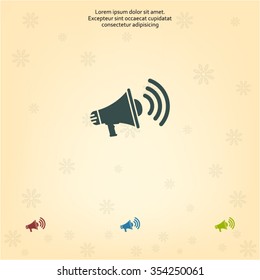 Megaphone icon