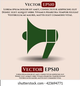 Icono de megáfono