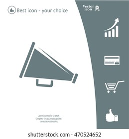 Megaphone icon