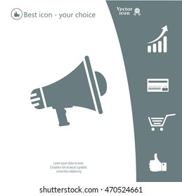 Megaphone icon