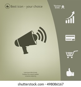 Megaphone icon