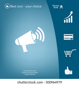 Megaphone icon