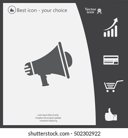 Megaphone icon