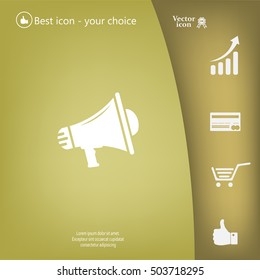 Megaphone icon