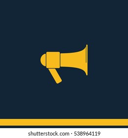 Megaphone icon.