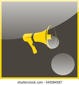 Megaphone Icon.
