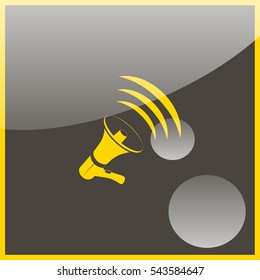 Megaphone Icon.
