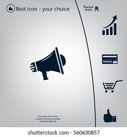 Megaphone icon