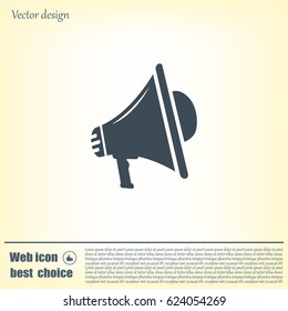 Megaphone icon