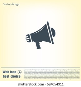 Megaphone icon