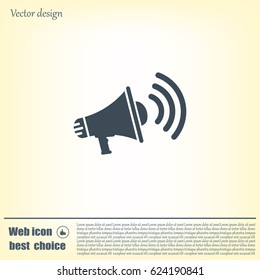 Megaphone icon