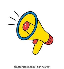 Megaphone icon.