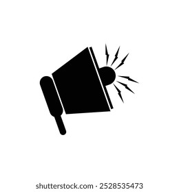 Megaphone icon black design icon design