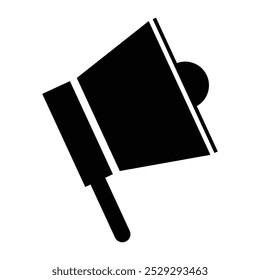 Megaphone icon black design icon design