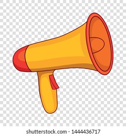 Megaphone icon. Cartoon illustration of megaphone vector icon for web