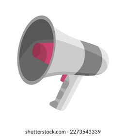 megaphone icon cute vector element audio speaker technology