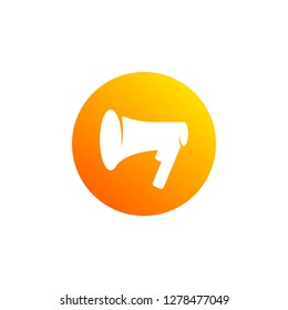 Megaphone Icon Design 