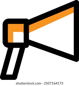 megaphone icon design in 32px size