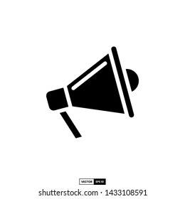 Megaphone icon, design inspiration vector template for interface and any purpose