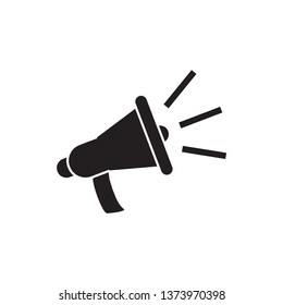 megaphone icon design template