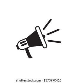 megaphone icon design template