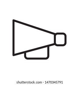 megaphone icon design template vector