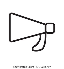 megaphone icon design template vector