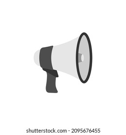 Megaphone icon design template vector isolated illustration