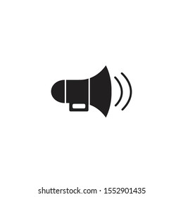 MEGAPHONE ICON DESIGN , VECTOR EPS10