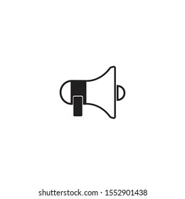 MEGAPHONE ICON DESIGN , VECTOR EPS10