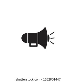 MEGAPHONE ICON DESIGN , VECTOR EPS10