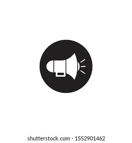 MEGAPHONE ICON DESIGN , VECTOR EPS10