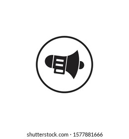 MEGAPHONE ICON DESIGN , VECTOR EPS10