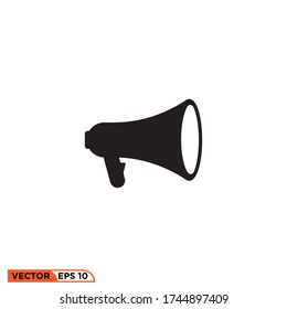 megaphone icon design vector illustration template