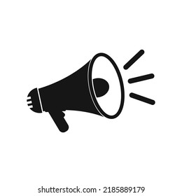 Megaphone Icon. Editable Vector EPS Symbol Illustration. 