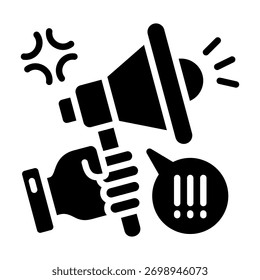 Elemento De Icono De Megáfono Para Diseño Y Vector