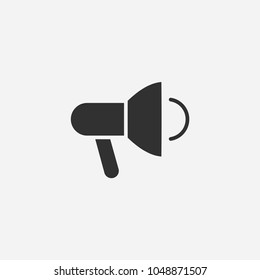 Megaphone icon illustration isolated vector sign symbol