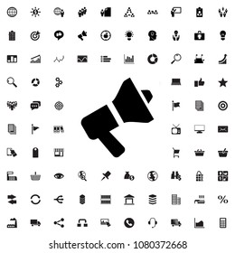 megaphone icon illustration isolated vector sign symbol