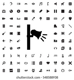 megaphone icon illustration isolated vector sign symbol
