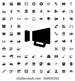 megaphone icon illustration isolated vector sign symbol