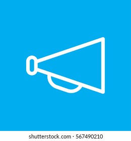 megaphone icon illustration isolated vector sign symbol