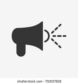 Megaphone  icon illustration isolated vector sign symbol