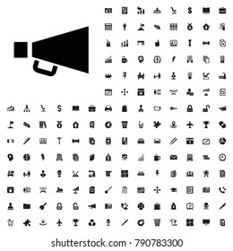 Megaphone icon illustration isolated vector sign symbol. editable company icons vector set.