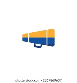 Elemento de diseño del logotipo del icono Megaphone. Se puede usar para web y móvil