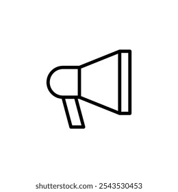 Design de logotipo ícone Megaphone. Sinal e símbolo de alto-falante