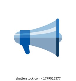 Megaphone icon. Loud speaker or bullhorn symbol. Vector illustration. eps