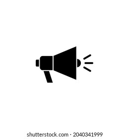 Megaphone icon. Loudspeaker sign and symbol