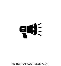 Icono Megáfono, vector de signos megaponados para el sitio web Aplicación para ordenador y móvil